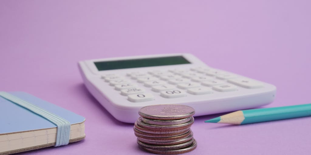 An artistic representation of a scale balancing coins on one side and a Snov.io logo on the other, symbolizing the value for money aspect of their pricing. The background should be a blurred office environment to keep the focus on the scale.