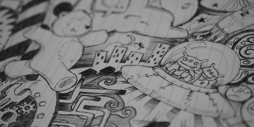 A whimsical illustration of a cartoon bee (Mailchimp's mascot) flying over a cityscape made of envelopes and dollar signs, showcasing the connection between email marketing and pricing. The bee is holding a banner that reads 'SMTP Pricing'.